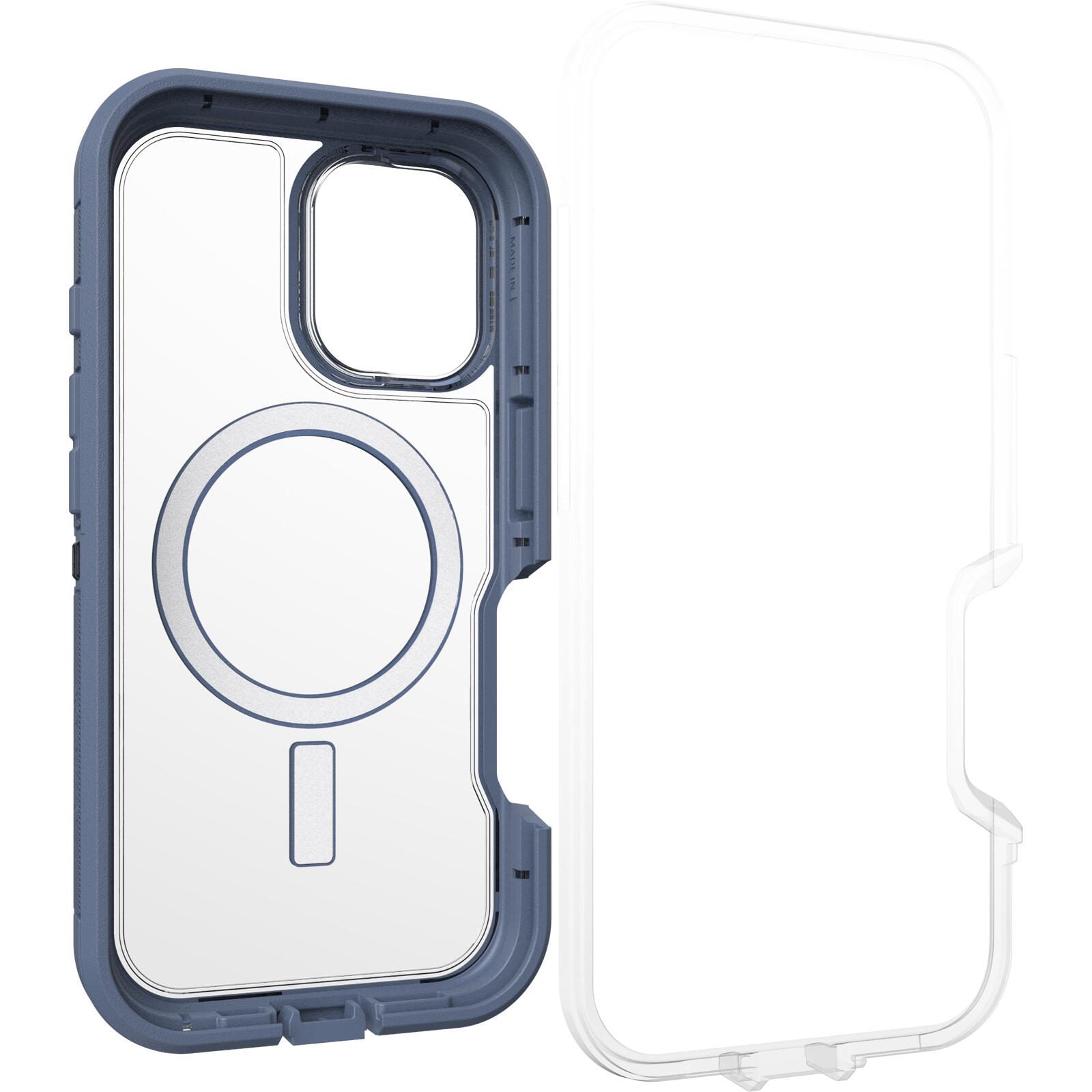 OtterBox Defender XT Clear Apple iPhone 16 Mountain Storm - clear/blue