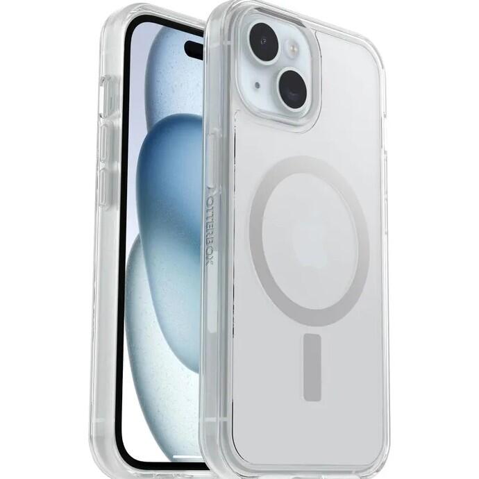 OtterBox Symmetry Series mit MagSafe für das Apple iPhone 16e / 15 / 14 / 13 - Clear