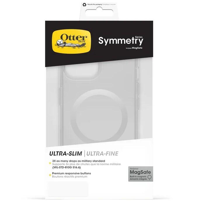 OtterBox Symmetry Series mit MagSafe für das Apple iPhone 16e / 15 / 14 / 13 - Clear