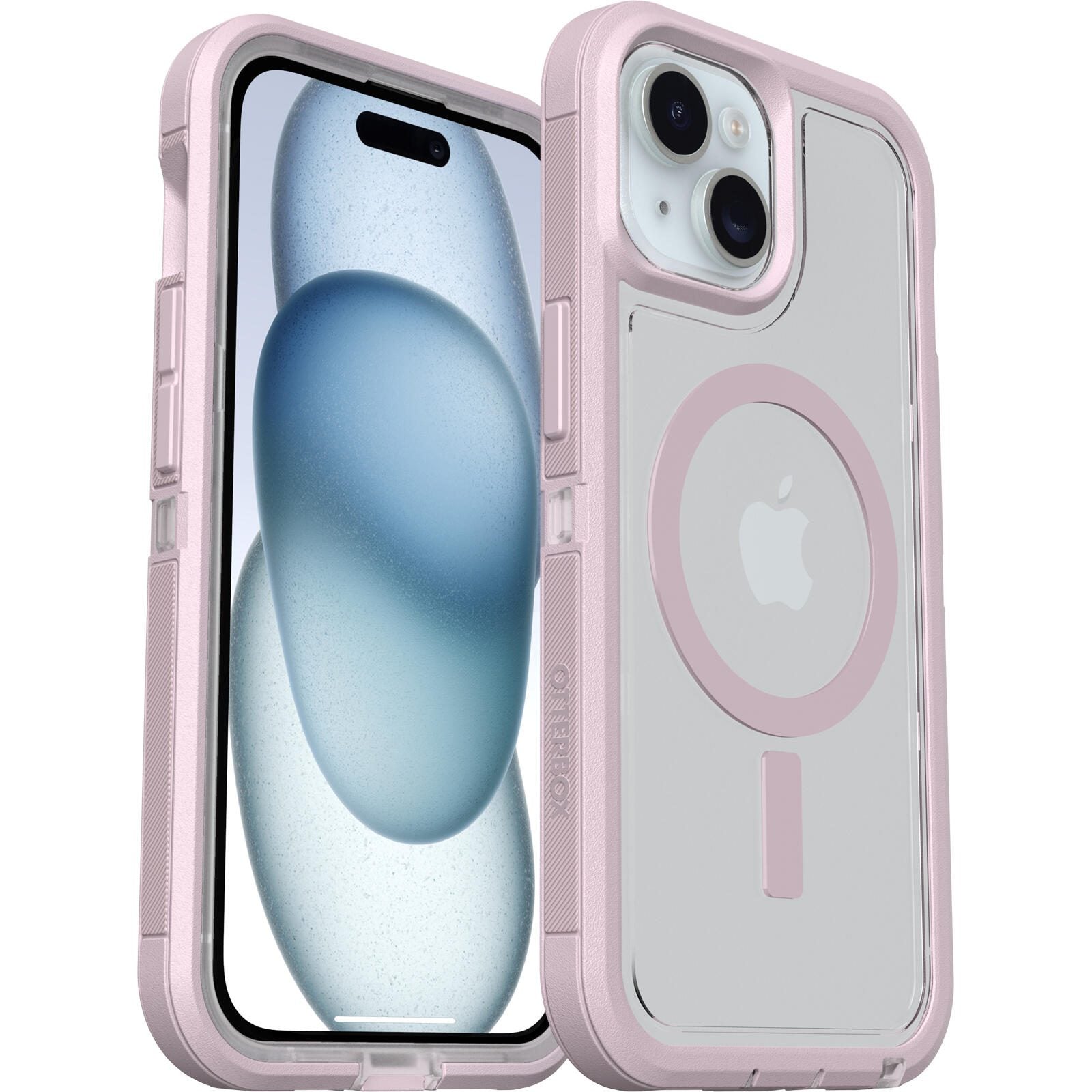 OtterBox Defender XT Clear Apple iPhone 16e/15/14/13 Mountain Frost - clear/purple