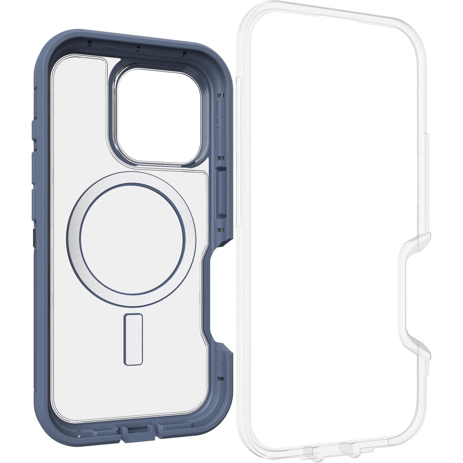 OtterBox Defender XT Clear Apple iPhone 16 Pro Mountain Storm - clear/blue
