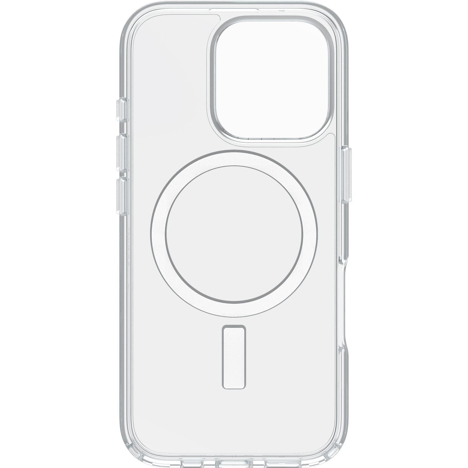 OtterBox KIT Apple iPhone 16 Pro (Symmetry Clear MagSafe / Premium Glass / EU USB-C Wall Charger 30W - white)