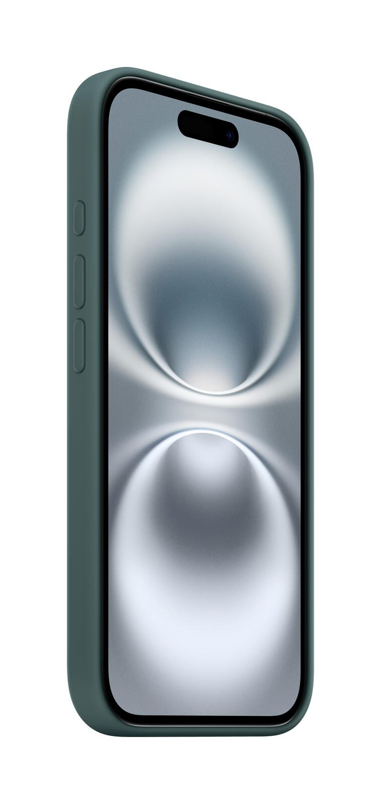 Apple Silikon Case iPhone 16 mit MagSafe (seegrün)