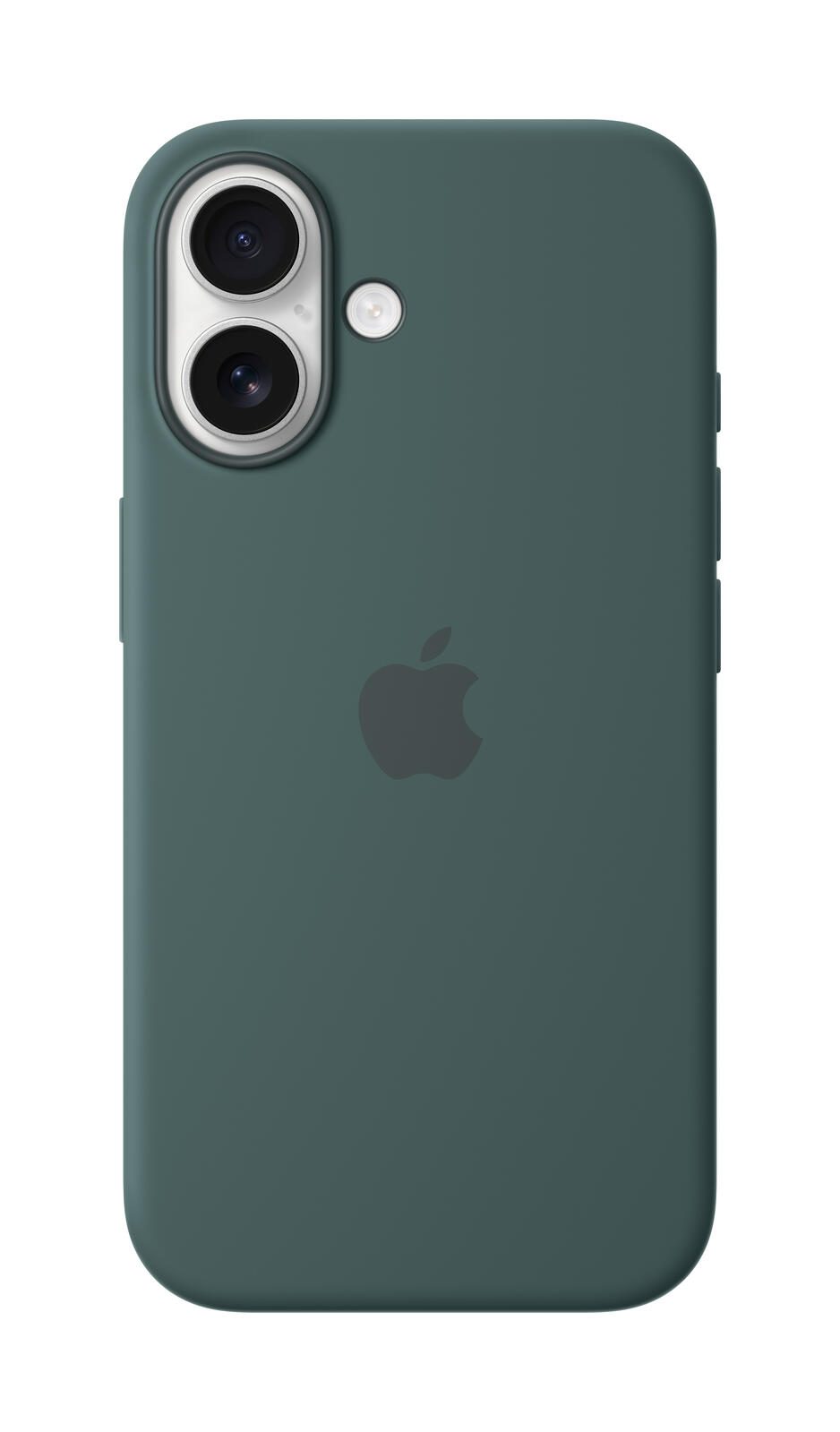 Apple Silikon Case iPhone 16 mit MagSafe (seegrün)