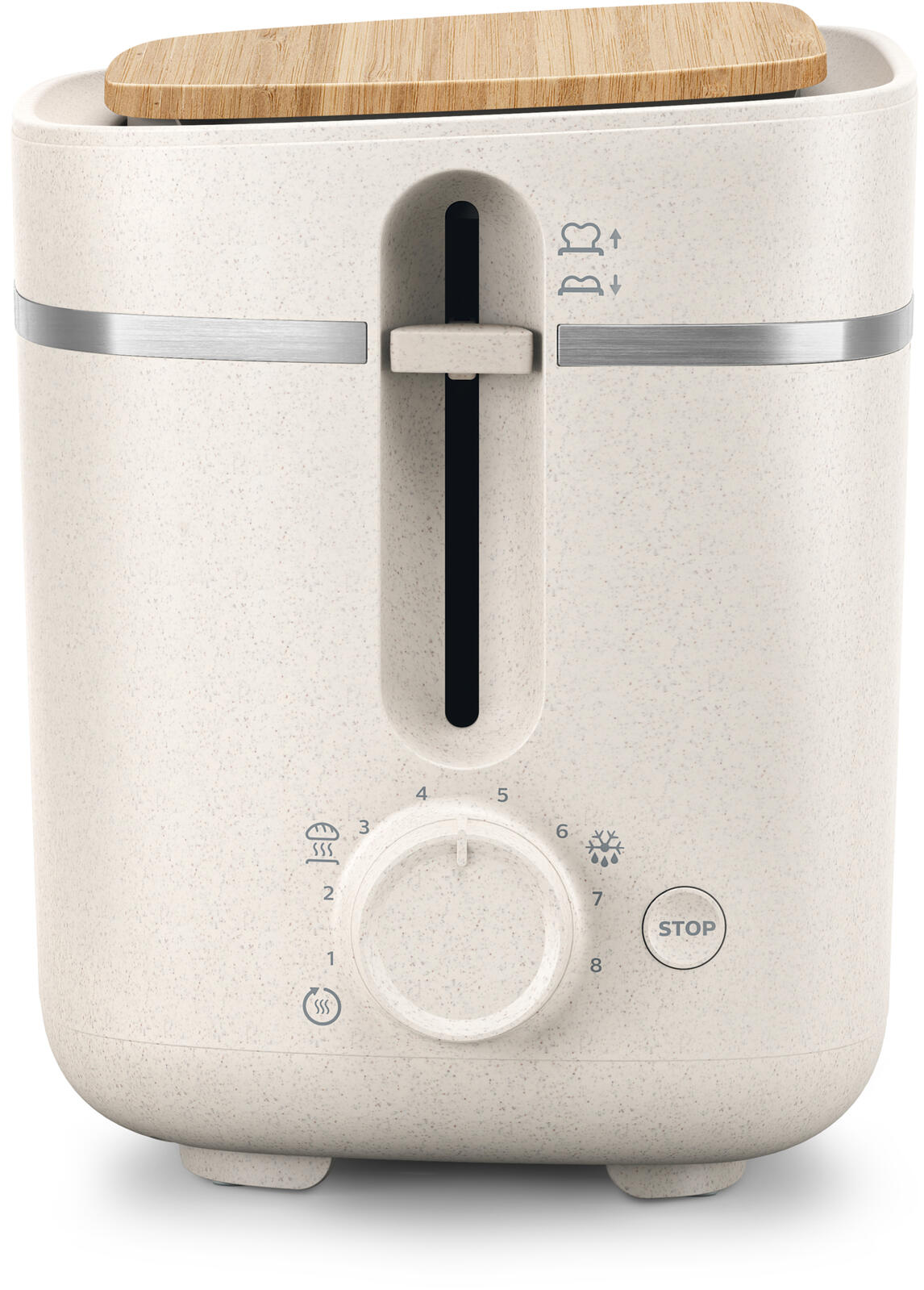 Philips Series 5000 HD2640 Eco Conscious Edition - Toaster - matt weiß