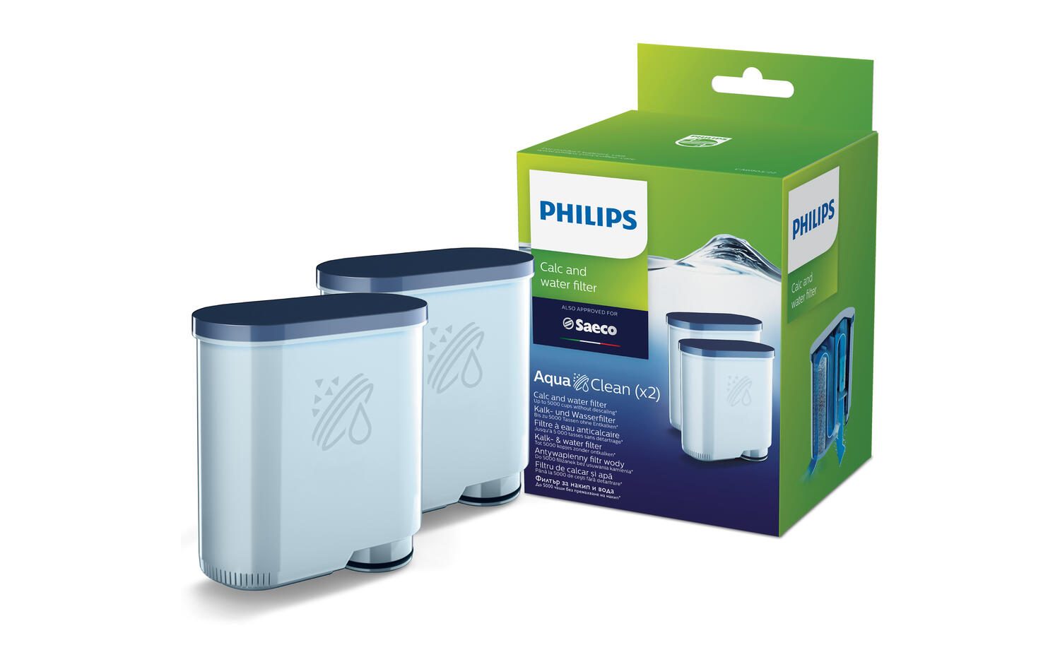 Philips AquaClean CA6903 Wasserfilter - für Kaffeemaschine, 2 St