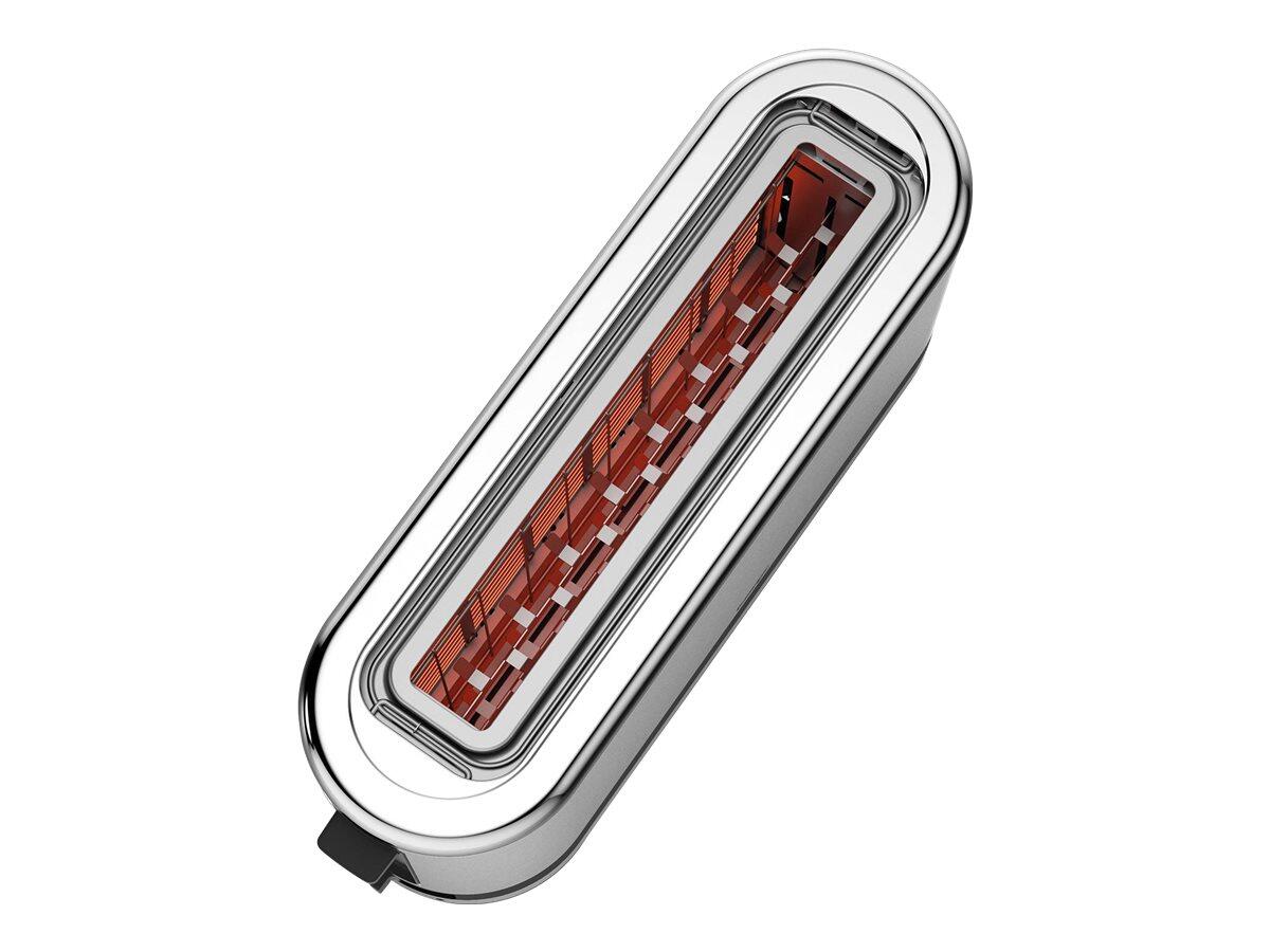WMF KÜCHENMINIS Langschlitz-Toaster - 1 Scheibe, Edelstahl