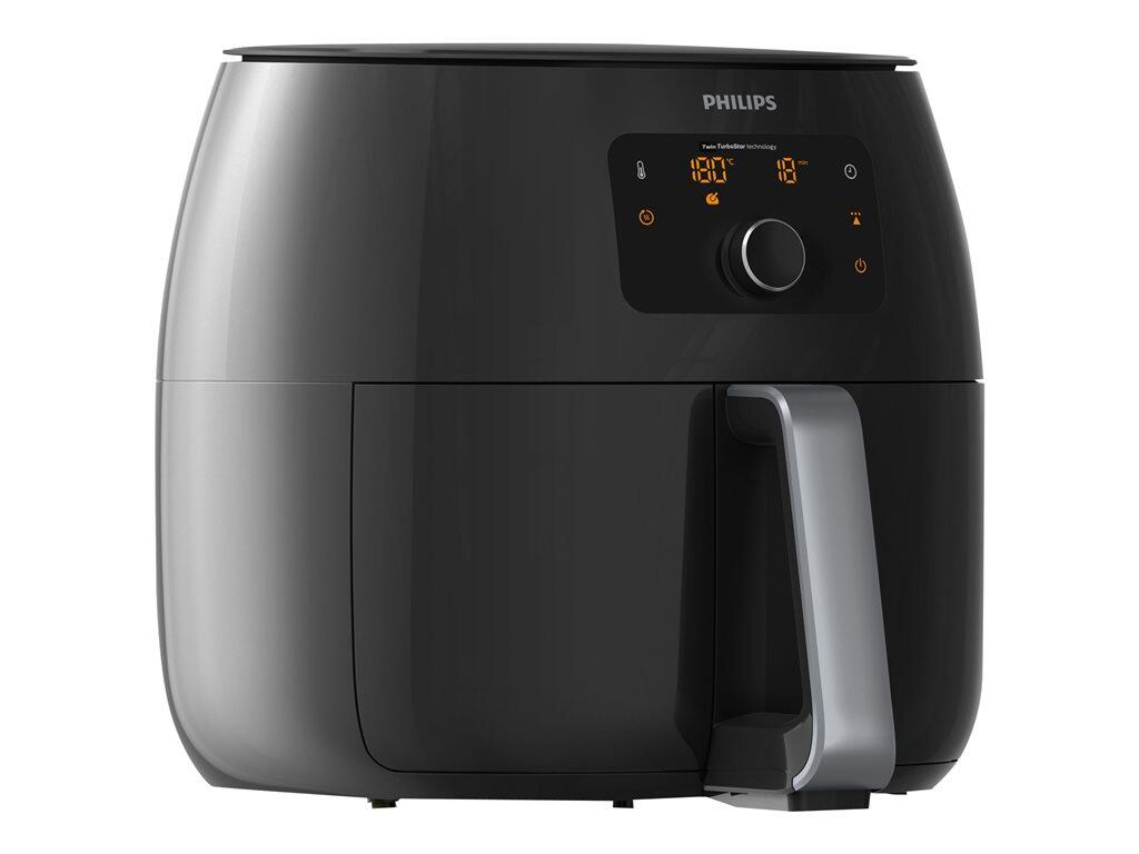 Philips Avance Collection XXL HD9650 Twin TurboStar - Heißluft-Fritteuse - Schwarz