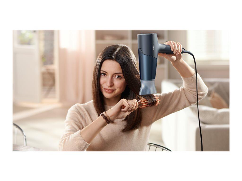 Philips 5000 Series BHD512 - Haartrockner - blaugrün metallisch
