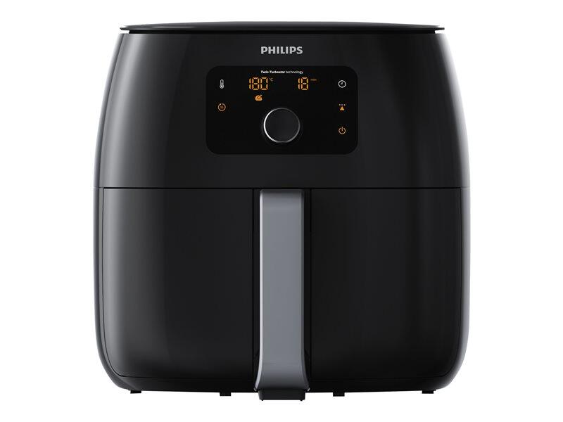 Philips Avance Collection XXL HD9650 Twin TurboStar - Heißluft-Fritteuse - Schwarz