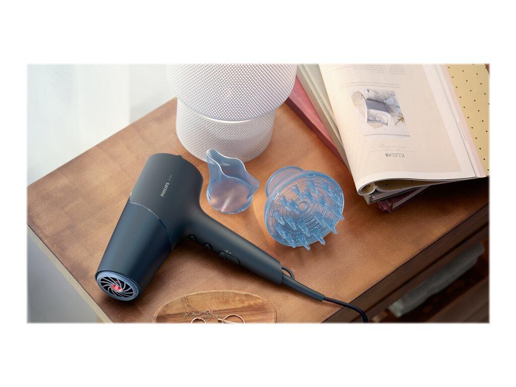Philips 5000 Series BHD512 - Haartrockner - blaugrün metallisch