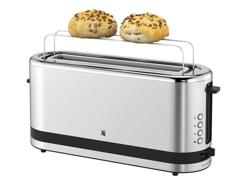 WMF KÜCHENMINIS Langschlitz-Toaster - 1 Scheibe, Edelstahl