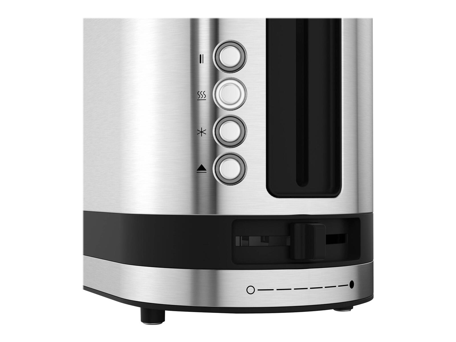 WMF KÜCHENMINIS Langschlitz-Toaster - 1 Scheibe, Edelstahl
