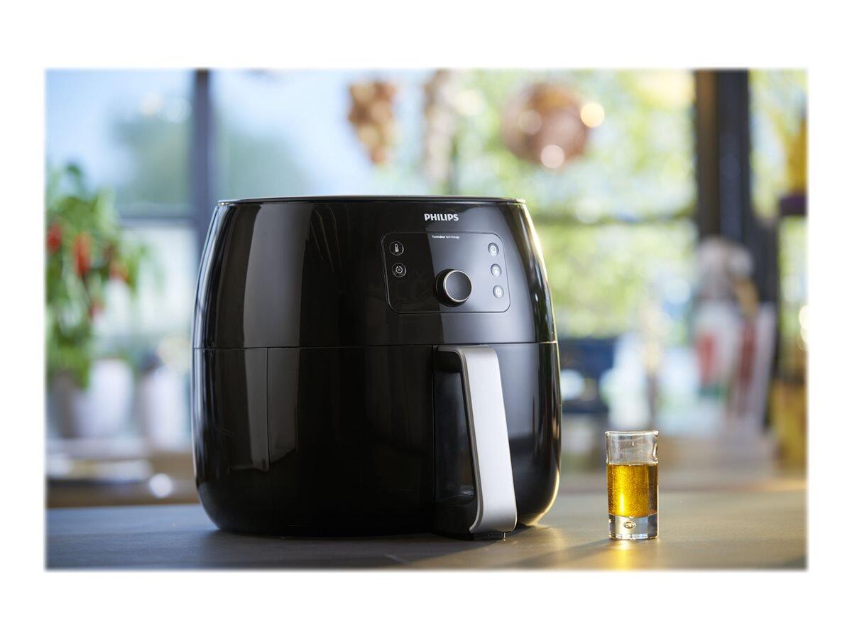 Philips Avance Collection XXL HD9650 Twin TurboStar - Heißluft-Fritteuse - Schwarz