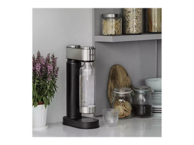 Philips ADD4902BK Wassersprudler GoZero, mattschwarz