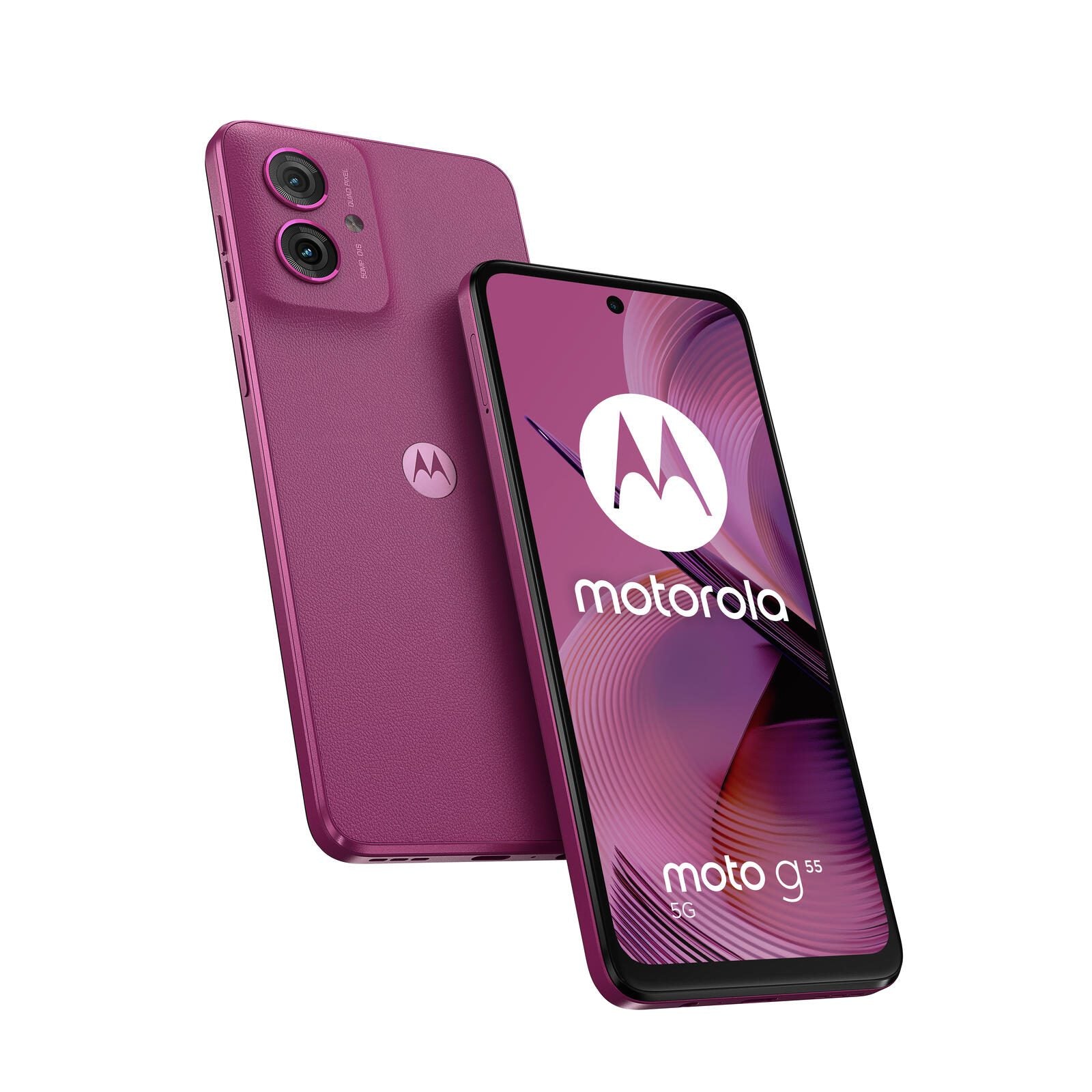 Motorola Moto G55 - 5G Smartphone 8GB/256GB (6.49'), Violett