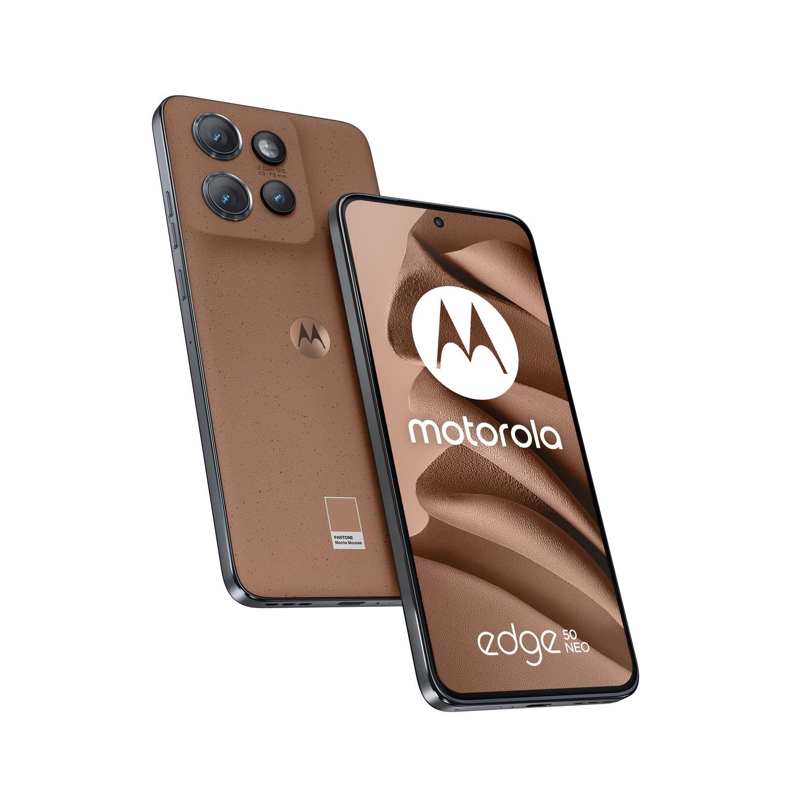 Motorola edge 50 Neo - 5G Smartphone 12GB/512GB (6.4'), Pantone Mokka Mousse