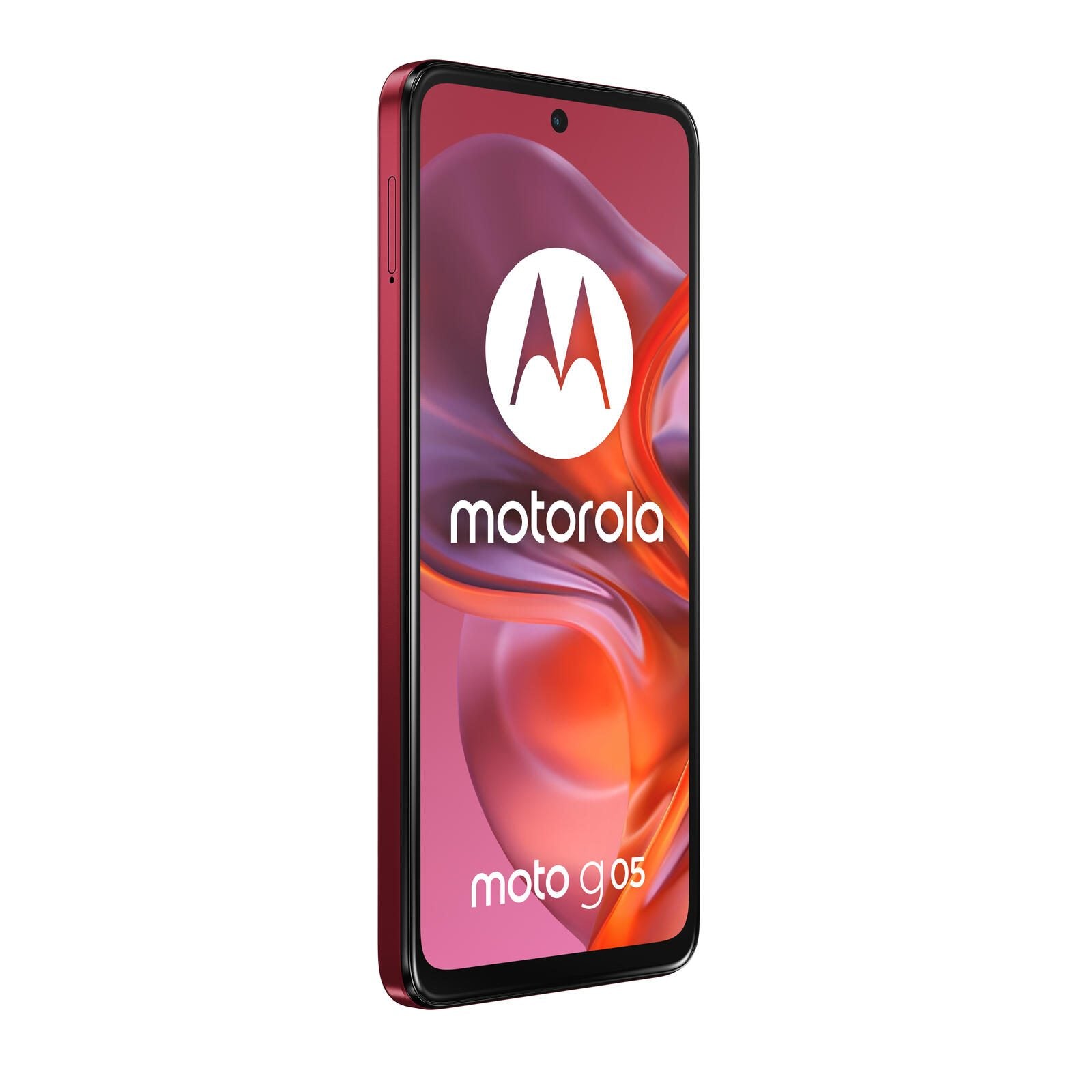 Motorola Moto G05 - 4G Smartphone 4GB/64GB (6.67'), Pflaumenrot