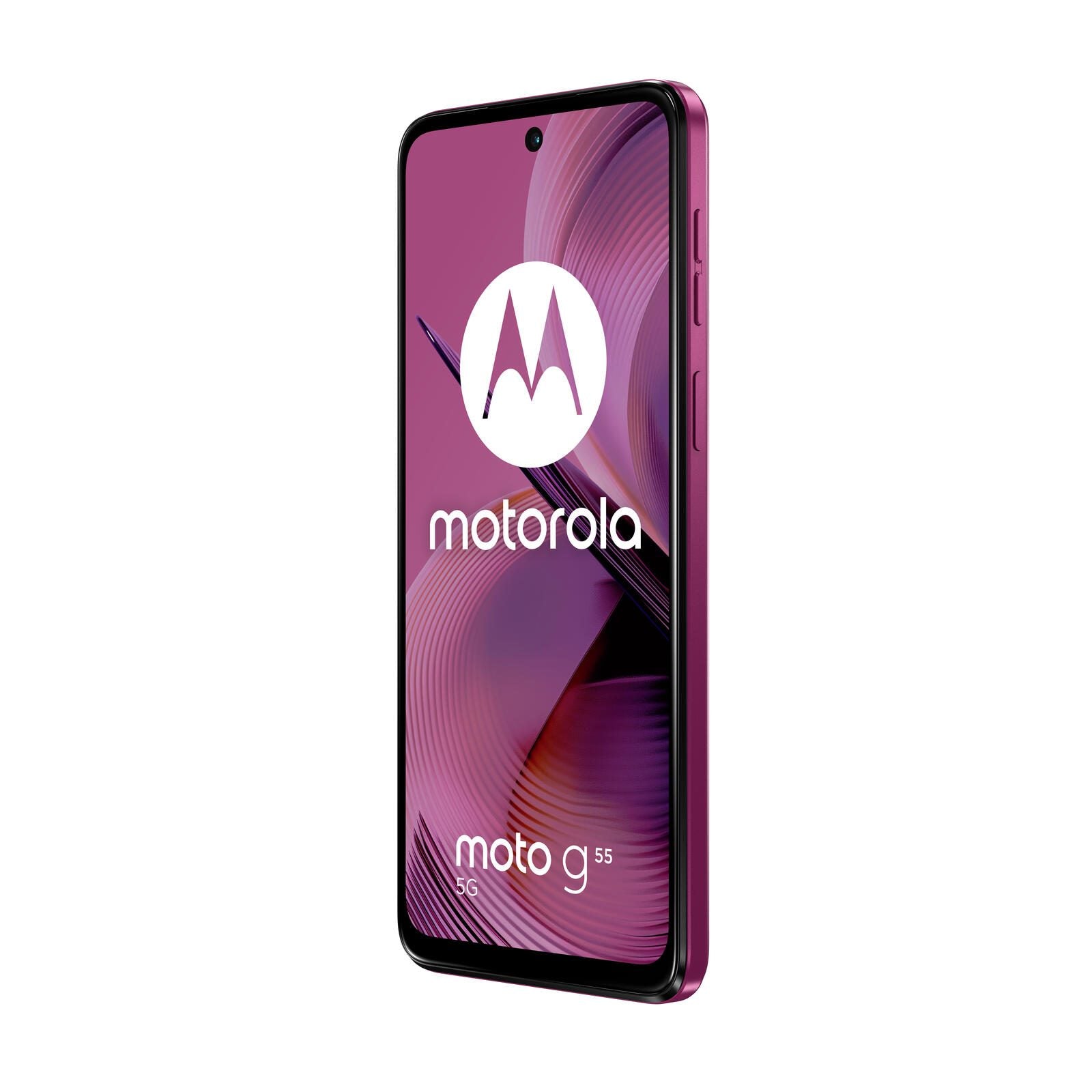 Motorola Moto G55 - 5G Smartphone 8GB/256GB (6.49'), Violett