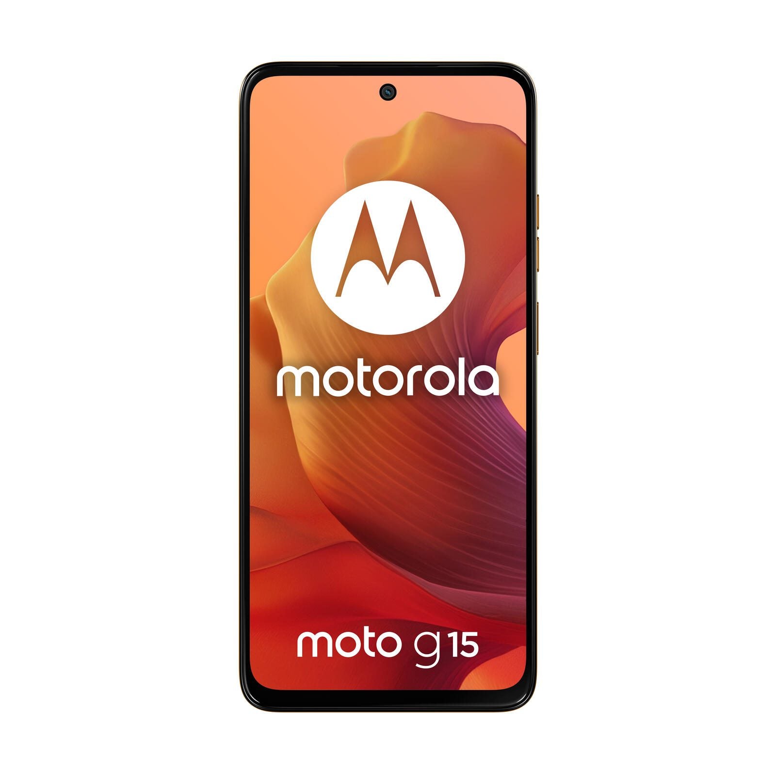Motorola Moto G15 - 4G Smartphone 4GB/128GB (6.72'), Sunrise Orange