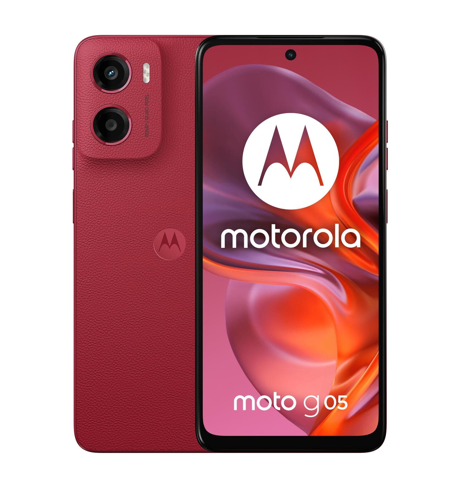Motorola Moto G05 - 4G Smartphone 4GB/64GB (6.67'), Pflaumenrot