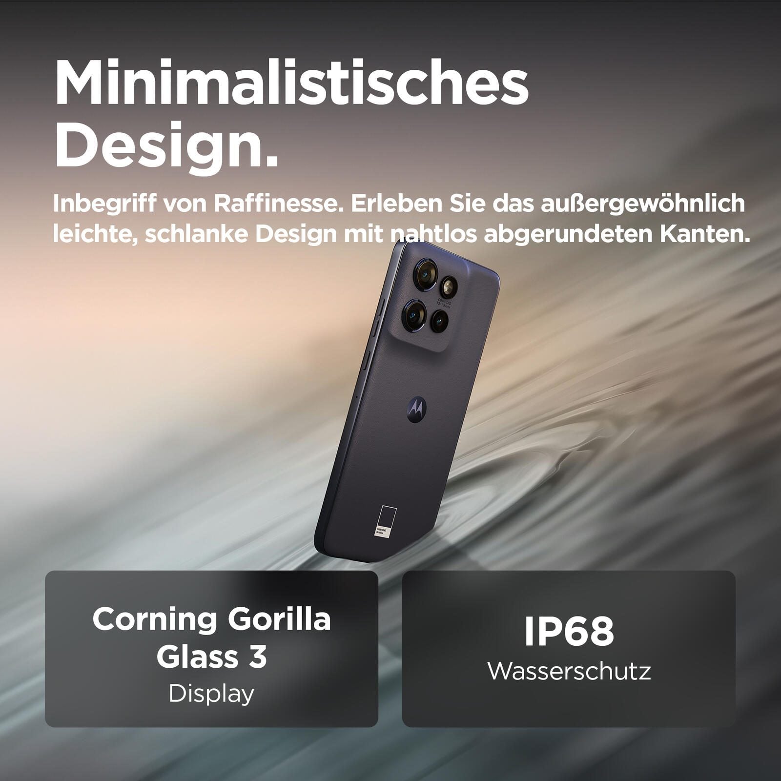 Motorola Edge 50 Neo - 5G Smartphone 12GB/512GB (6.4'), Pantone Grisaille