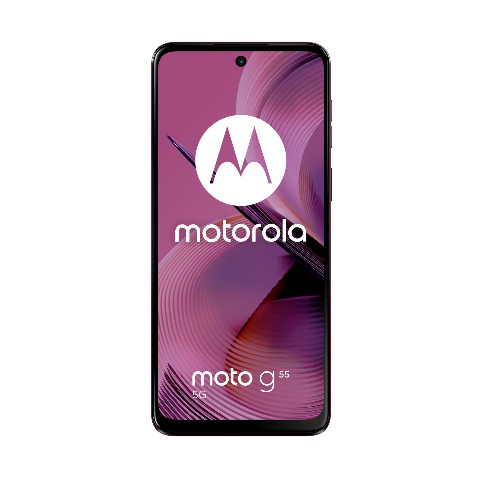 Motorola Moto G55 - 5G Smartphone 8GB/256GB (6.49'), Violett