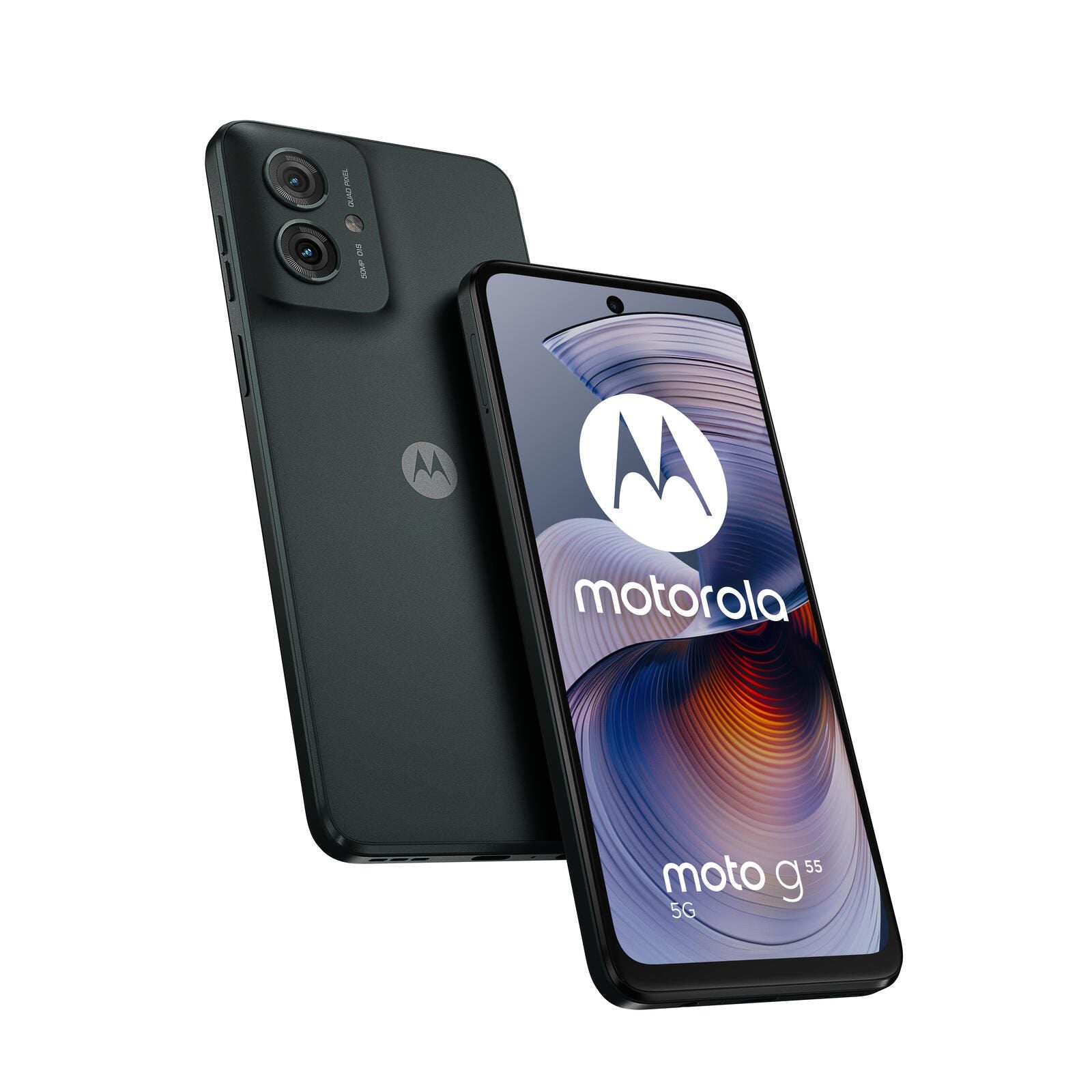 Motorola Moto G55 - 5G Smartphone 8GB/256GB (6.49'), Forest Gray