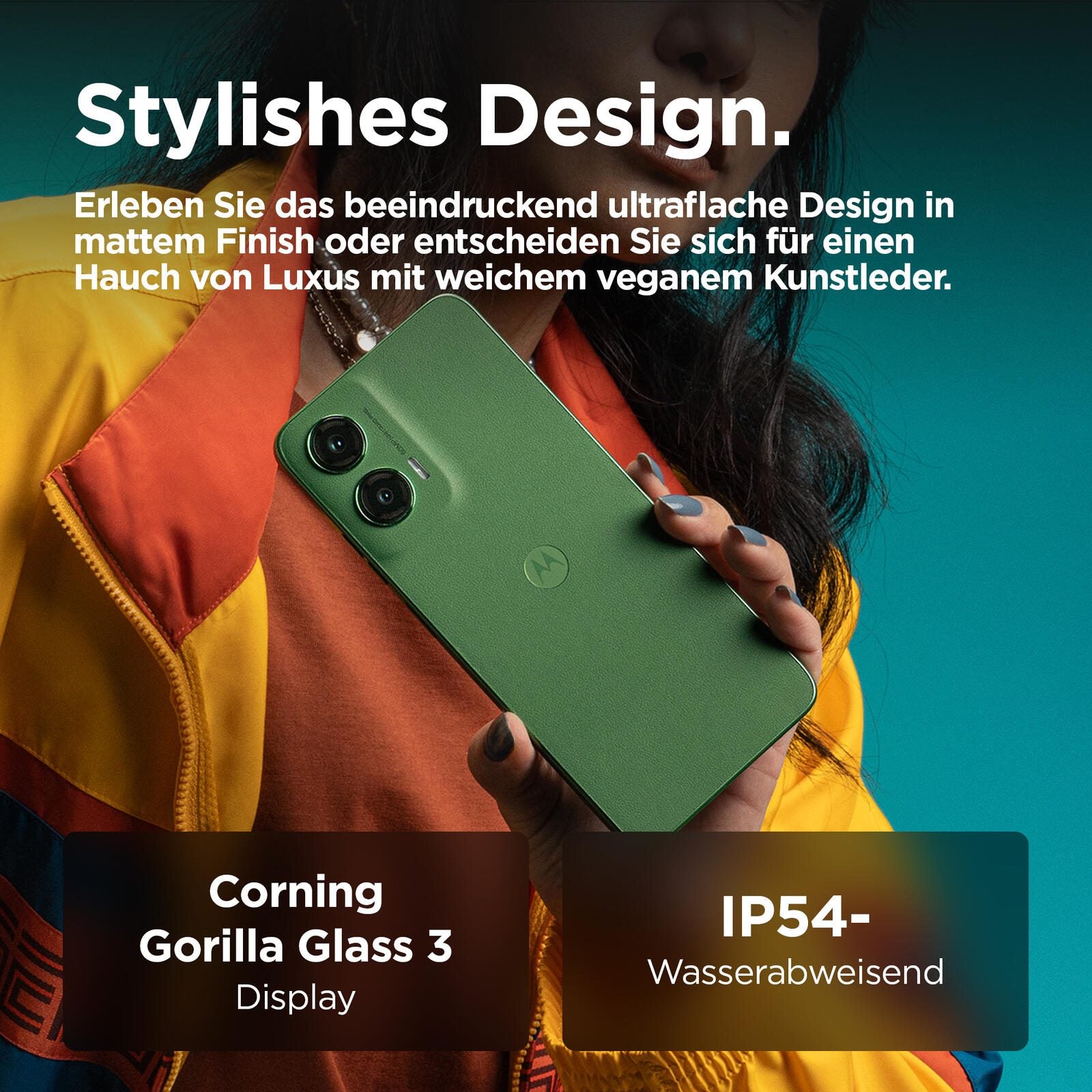 Motorola Moto G35 - 5G Smartphone 4GB/128GB (6.72'), grün