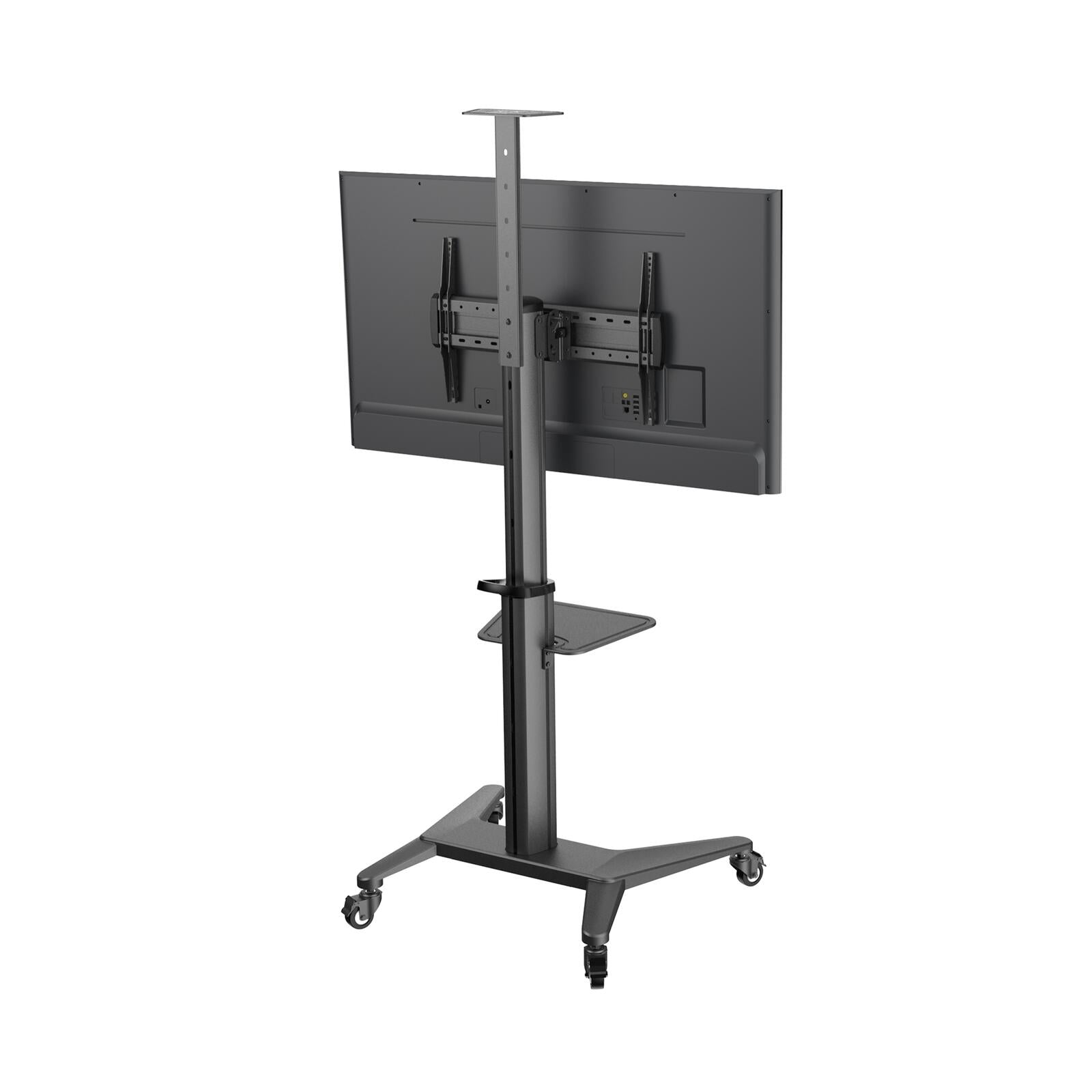 PureMounts Premium TV Cart - Single Display bis 70', schwarz
