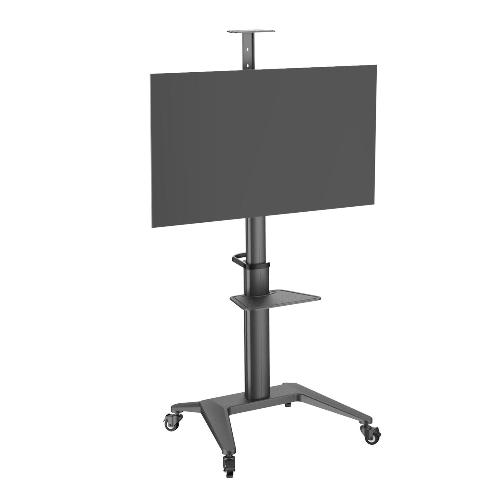 PureMounts Premium TV Cart - Single Display bis 70', schwarz