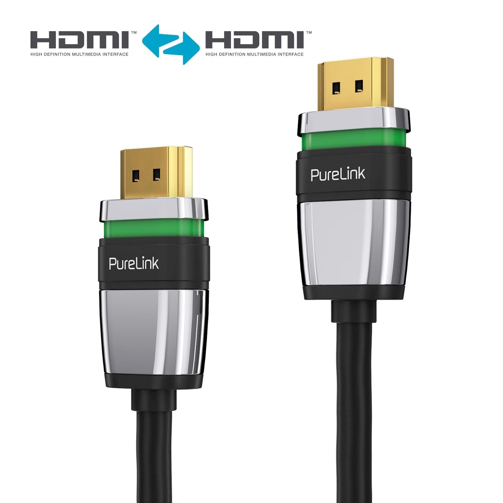 PureLink HDMI Kabel - Ultimate Active Serie - 10,00m - schwarz