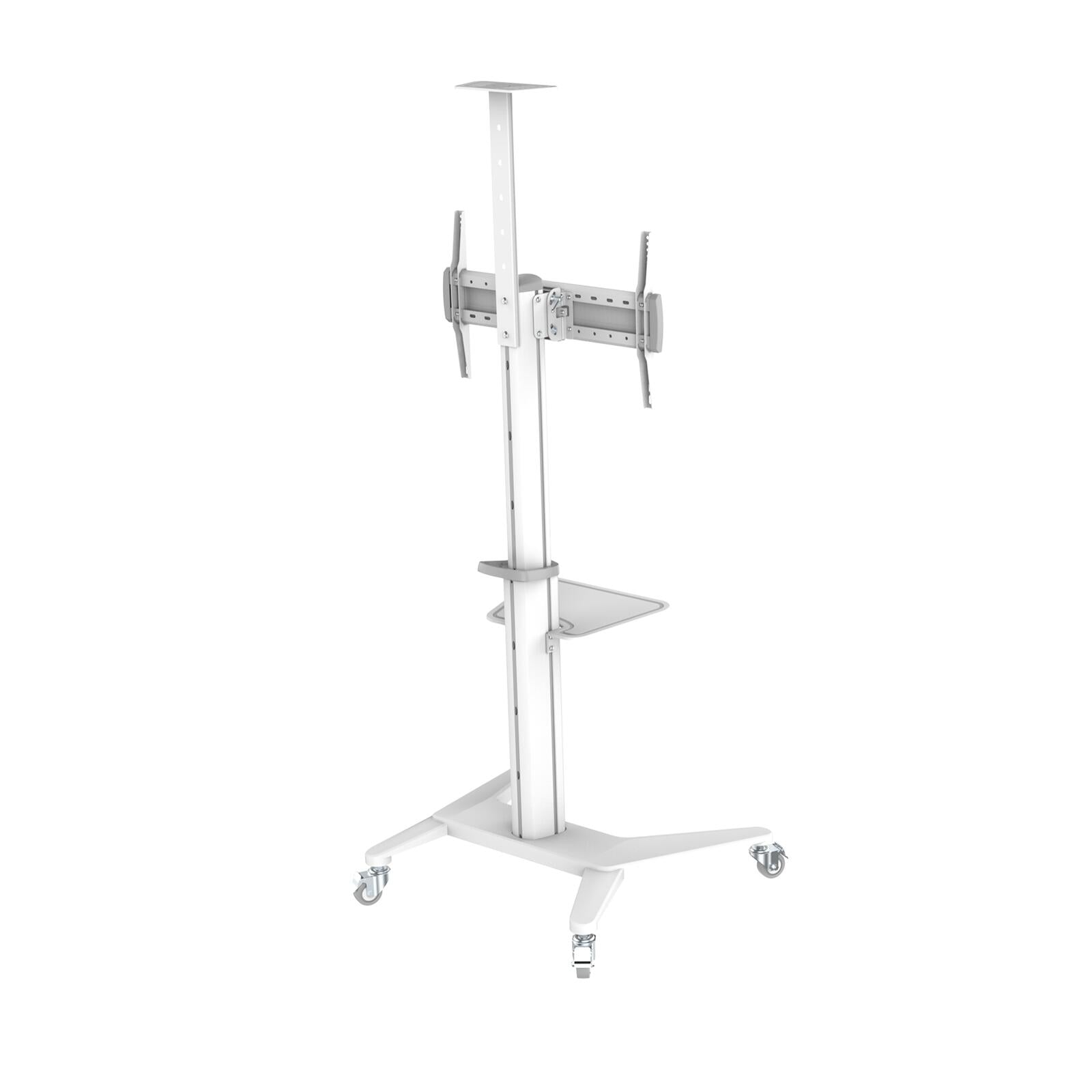 PureMounts® Premium TV Cart - Single Display bis 70', weiß
