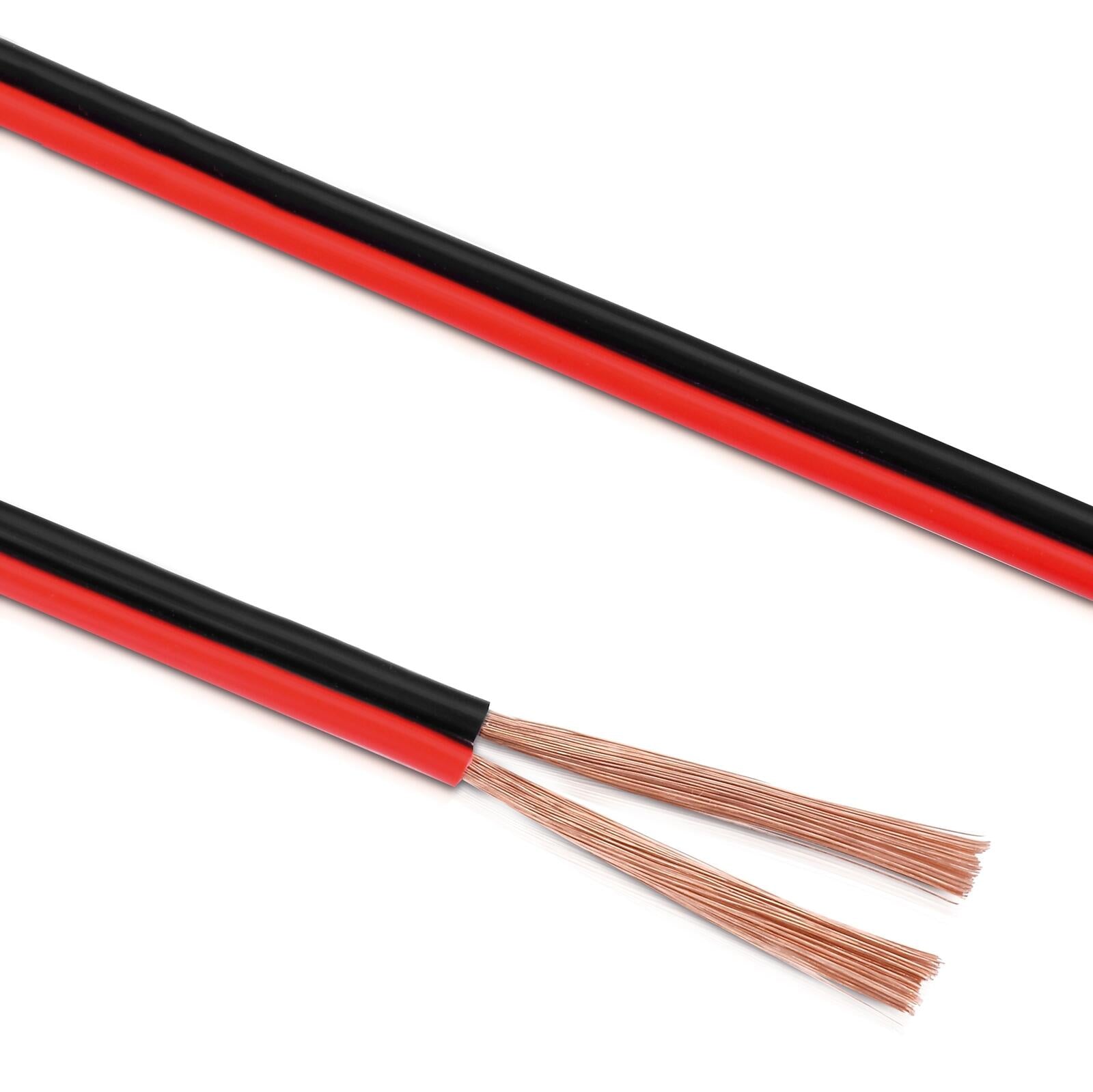 Sonero Lautsprecherkabel 2x4,0mm², CCA 100m, rot/schwarz