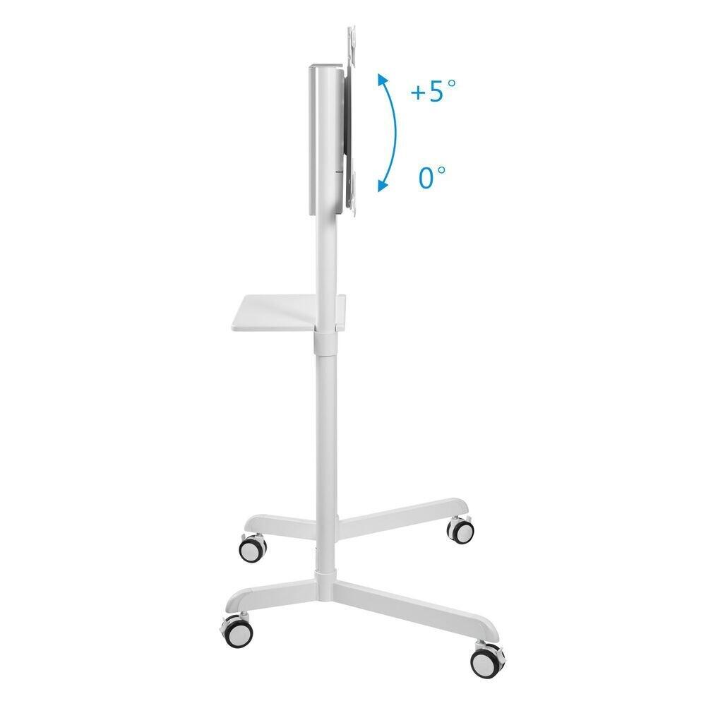 PureMounts Mobiler TV Standfuß, weiß