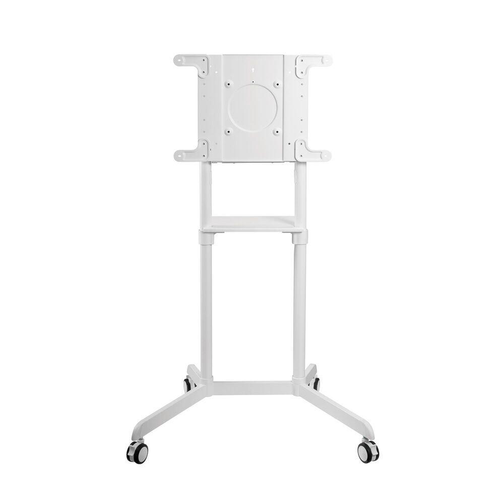 PureMounts Mobiler TV Standfuß, weiß