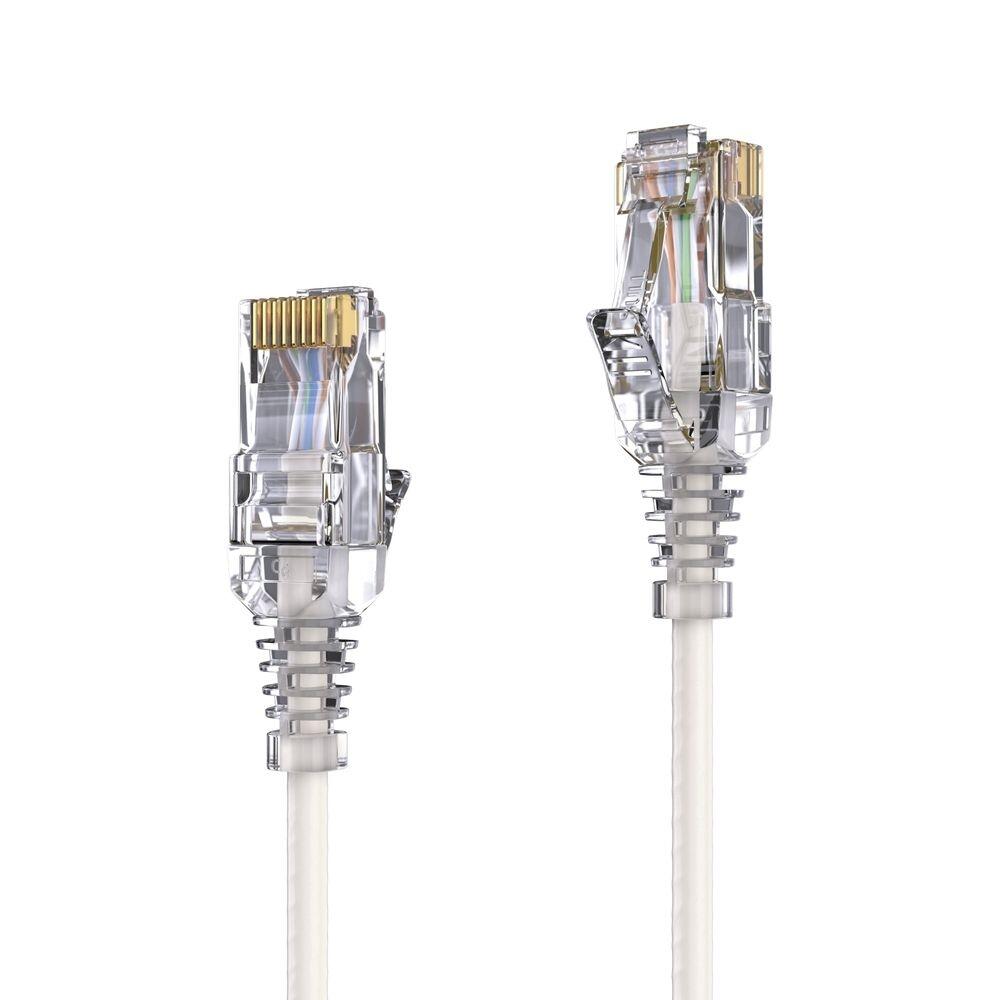 PureLink CAT 6 Patchkabel. SLIM - UTP - LSOH - weiß - 1,00m