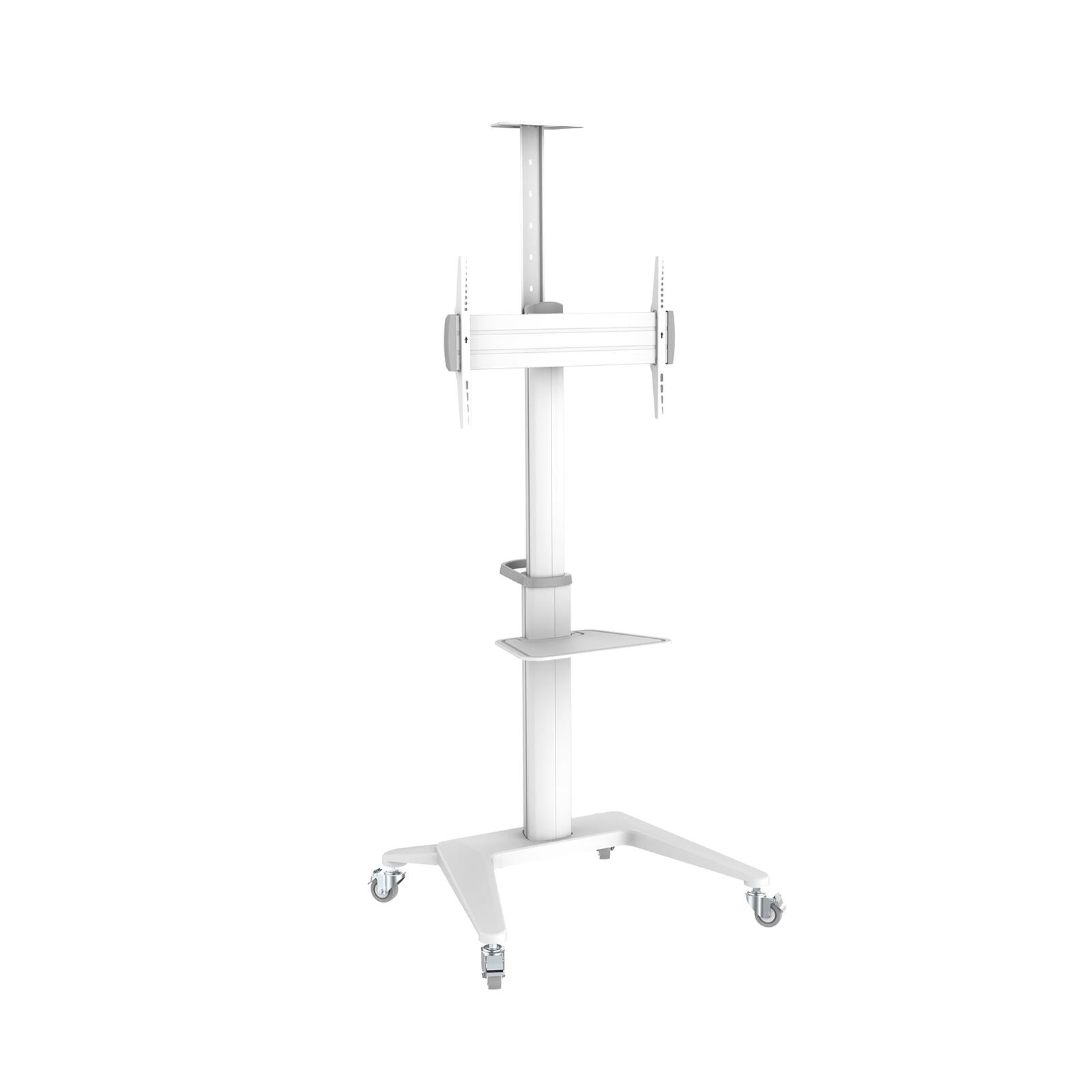 PureMounts® Premium TV Cart - Single Display bis 70', weiß
