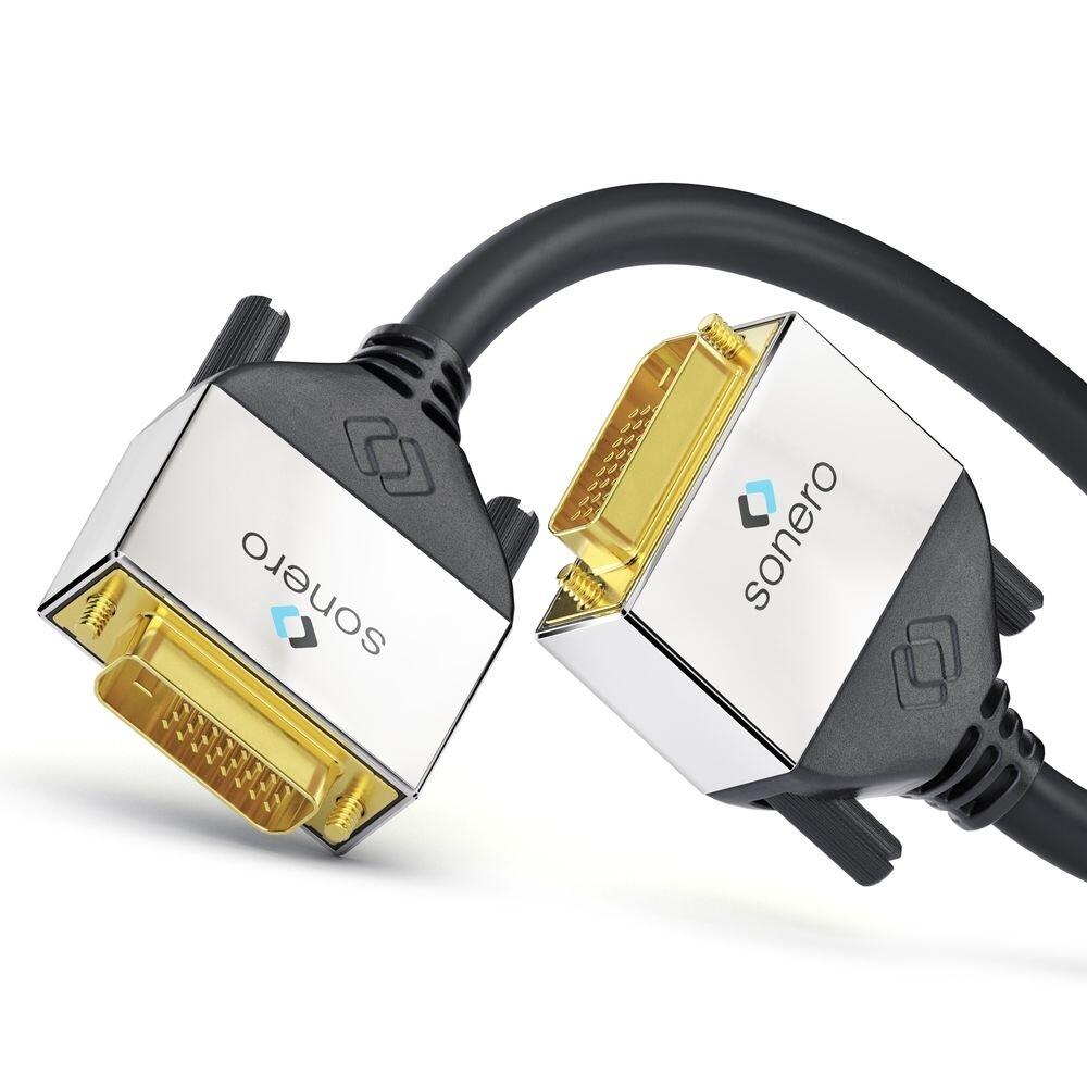 Sonero DVI Dual-Link Kabel 7,5m