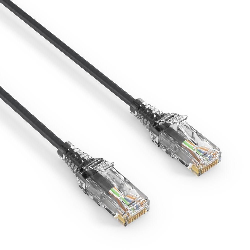 PureLink CAT 6 Patchkabel. SLIM - UTP - LSOH - schwarz - 1,50m