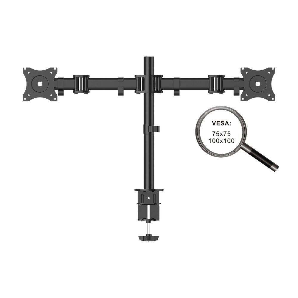 PureMounts Schreibtisch Halterung - 2fach