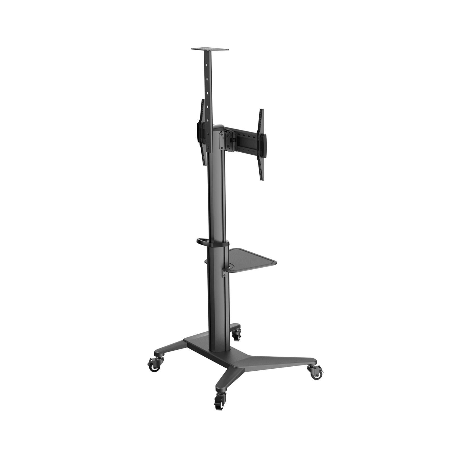 PureMounts Premium TV Cart - Single Display bis 70', schwarz