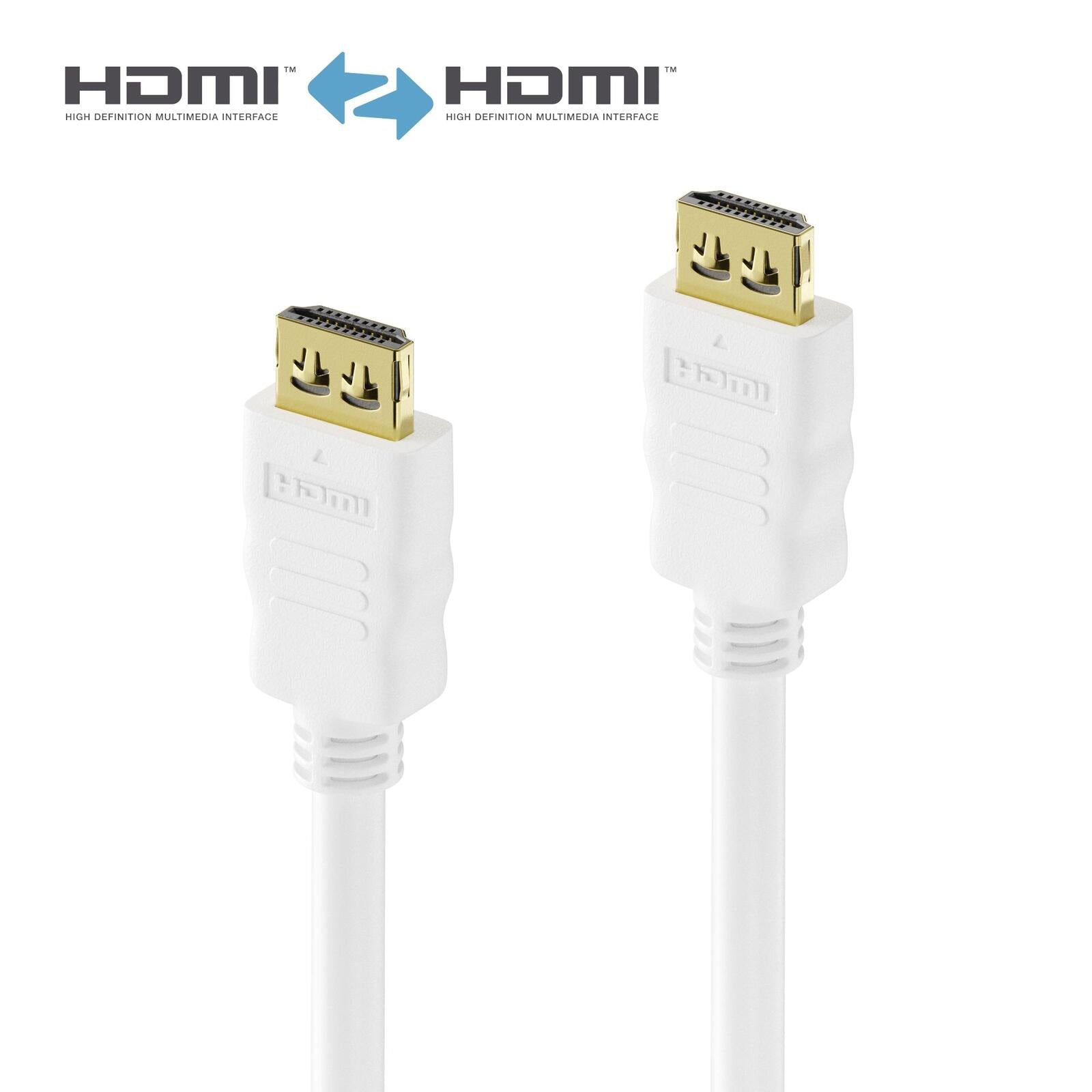 PureLink HDMI Kabel - PureInstall - weiß - 1,00m