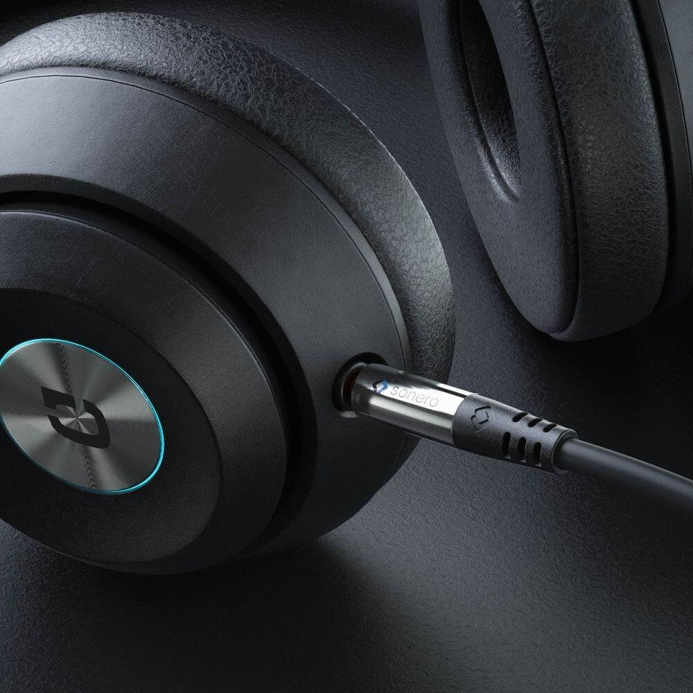 Sonero 3,5mm auf 6,3mm Audio Adapter Kabel 0,25m