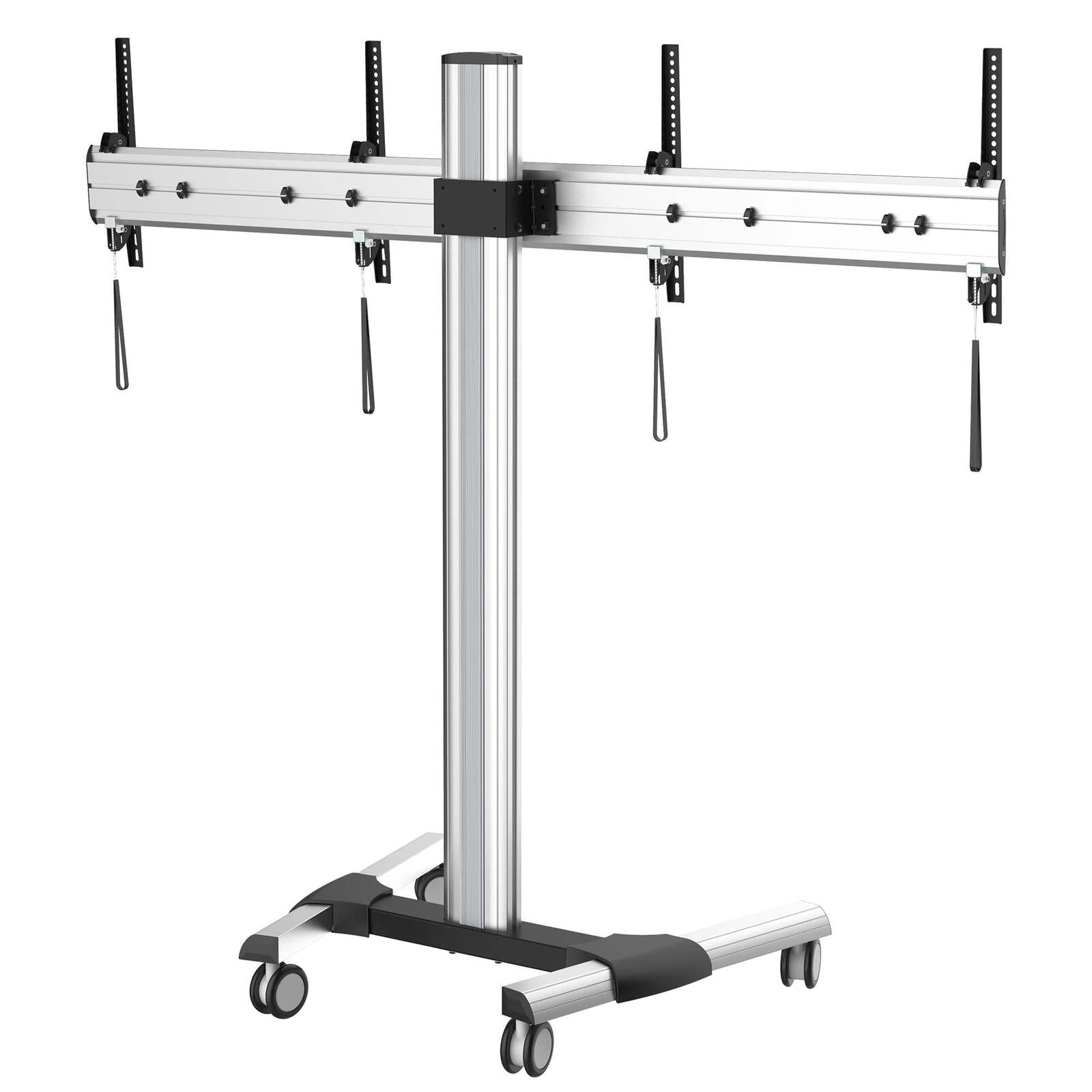 PureMounts TV Cart - Dual Display bis 55 Zoll