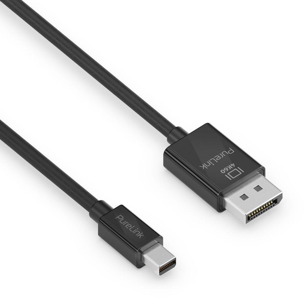 PureLink Mini DisplayPort auf DisplayPort Kabel - 4K60 - iSerie - schwarz - 3,00m