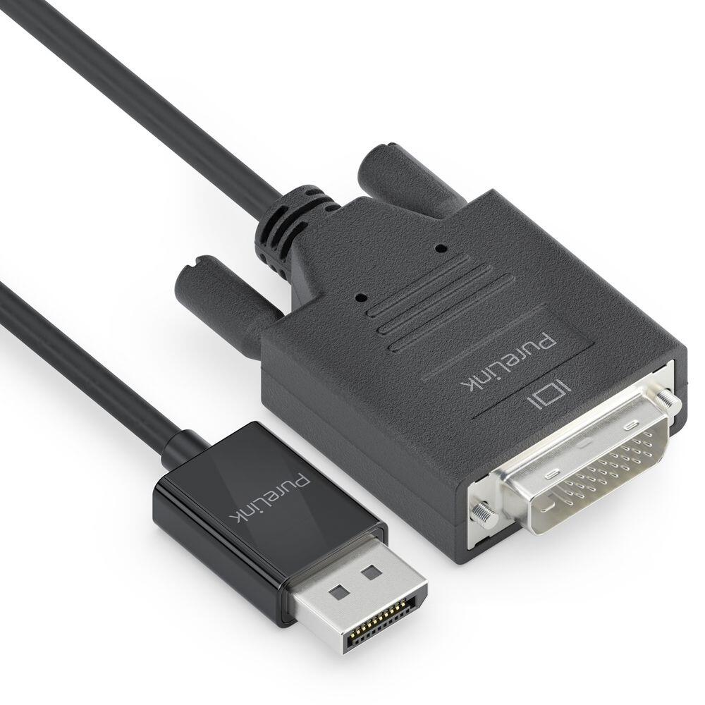 PureLink DisplayPort auf DVI Kabel - 1920x1200 - WUXGA - iSerie - schwarz - 2,00m