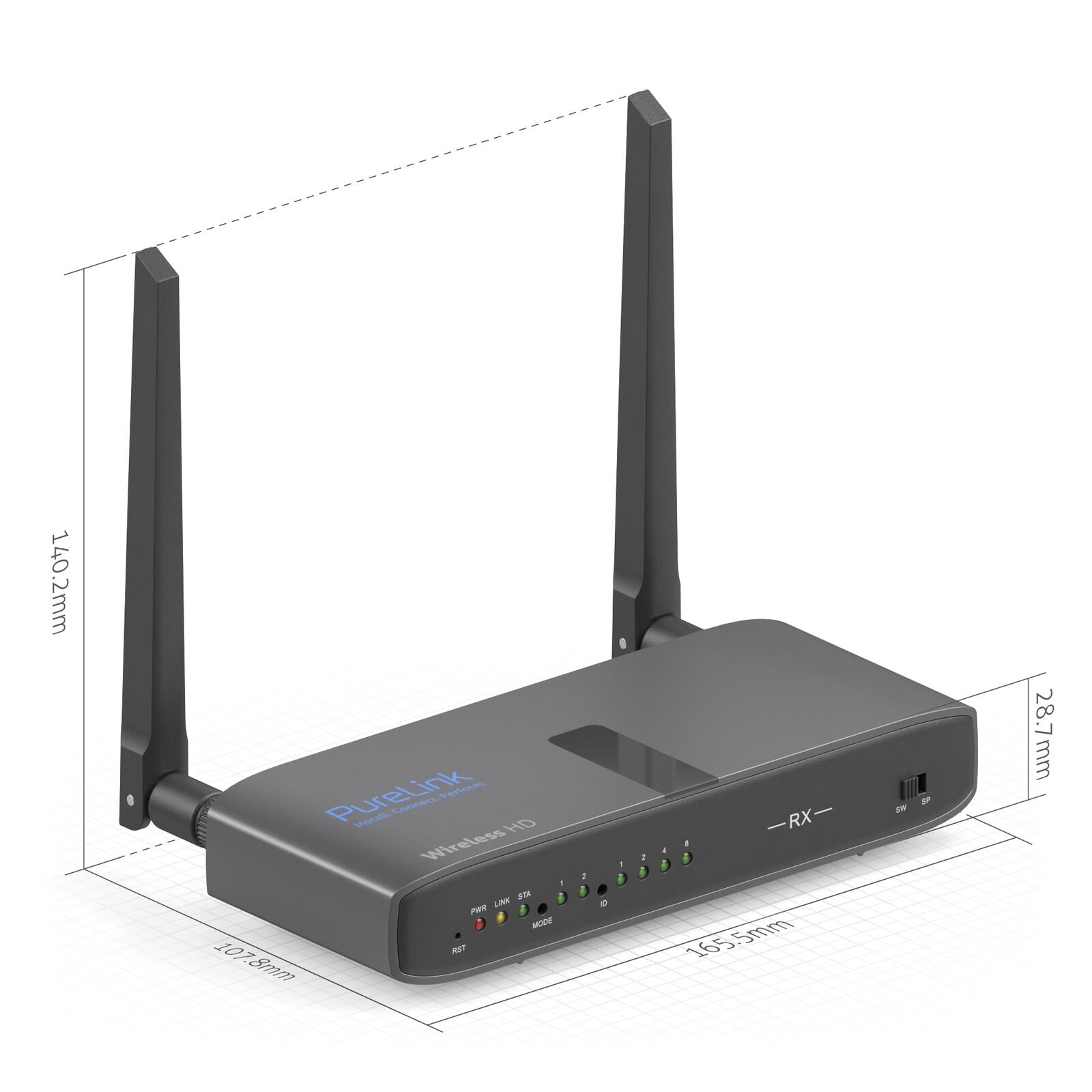 PureLink Wireless HD Extender Receiver, 150m - Cinema Serie