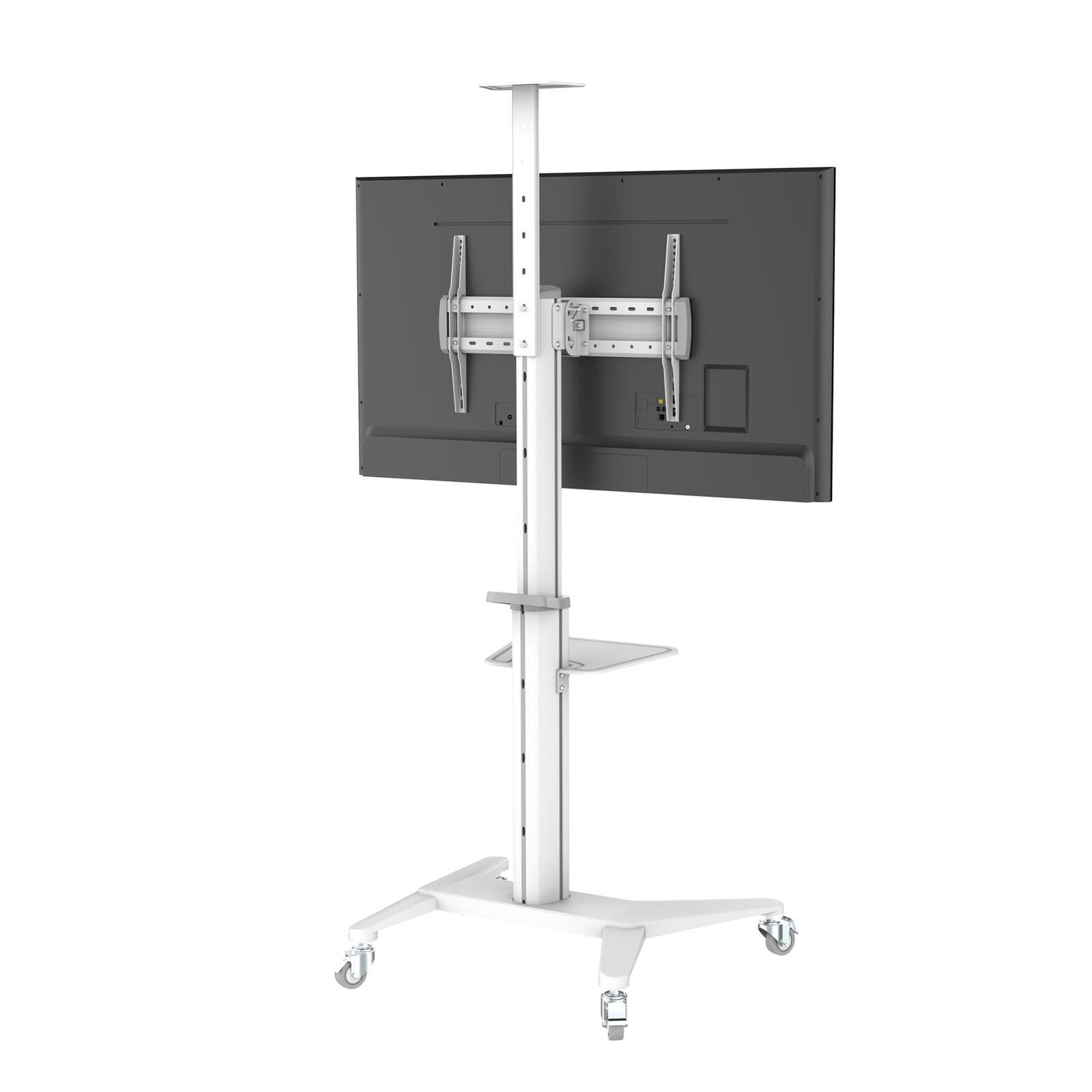PureMounts® Premium TV Cart - Single Display bis 70', weiß