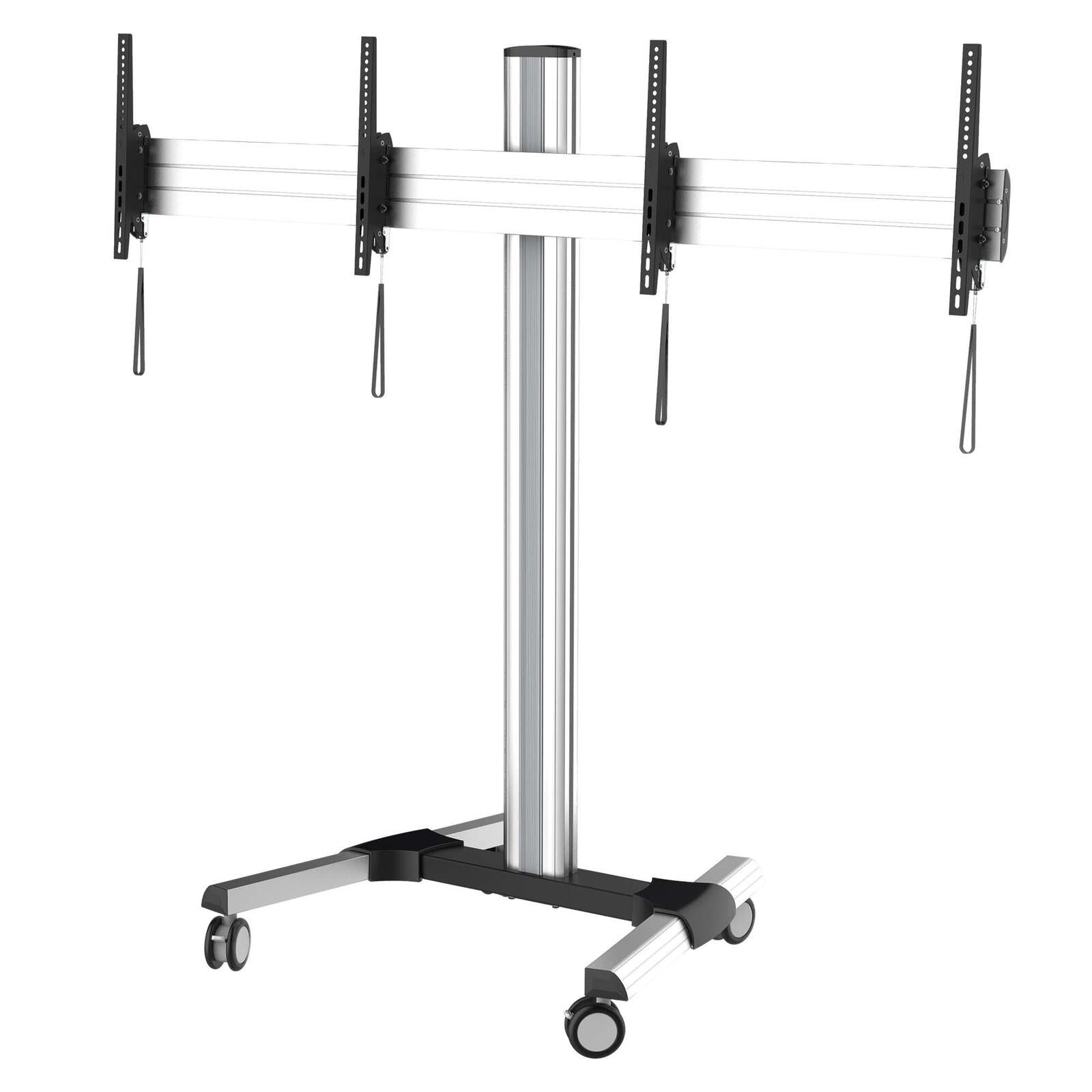 PureMounts TV Cart - Dual Display bis 55 Zoll